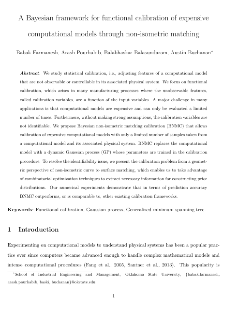 A Bayesian framework for functional calibration of expensive computational models
